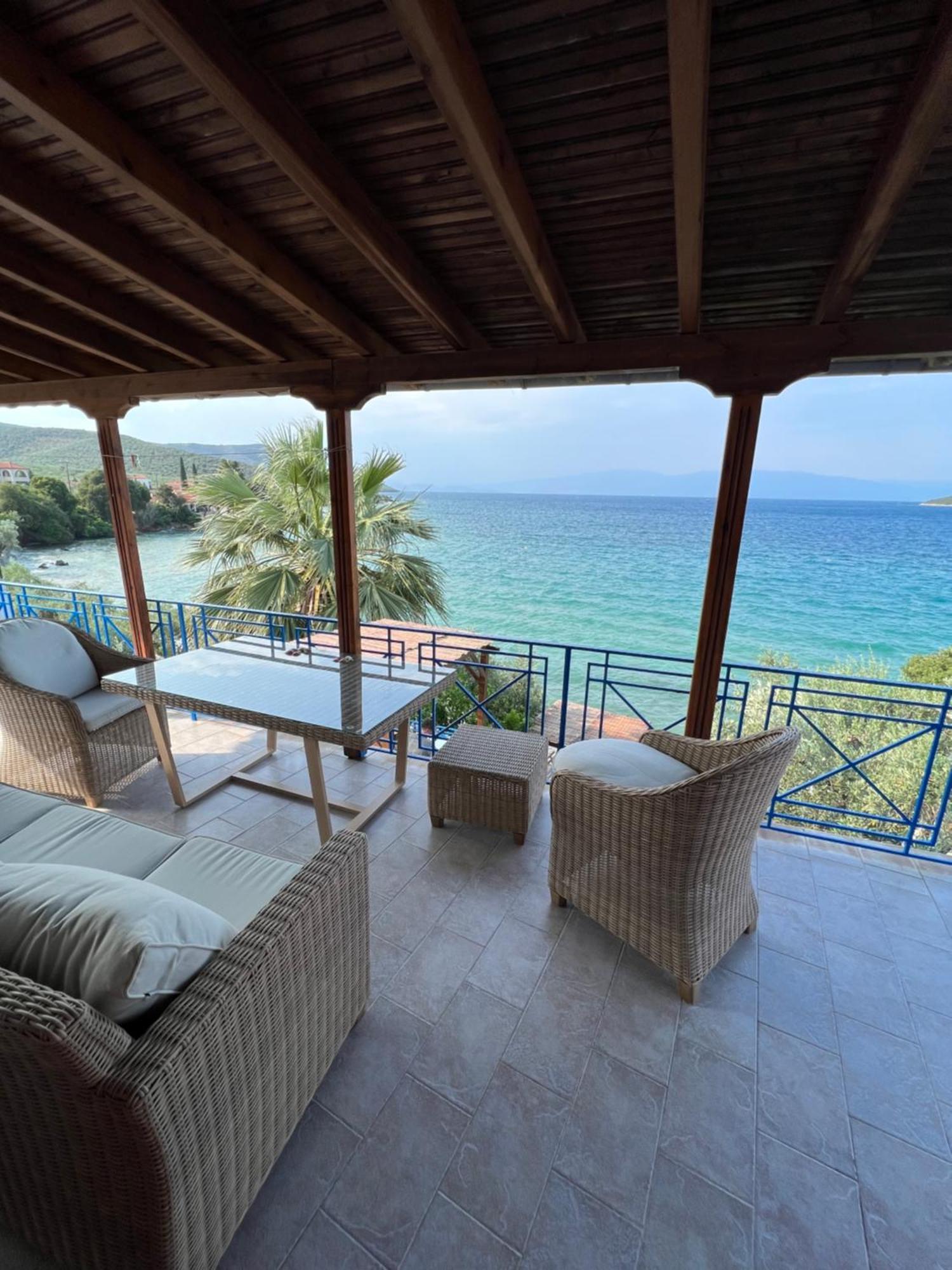 Villas Nies Seaside Appartments Sourpi Екстер'єр фото